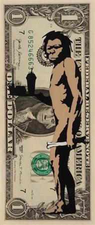 KASH ART New York (Stati Uniti) 1985 Cavernam with fast food 2026 Stencil su...