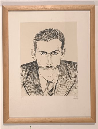 HENRY MAURICE Cambrai (Vr) 1907 Senza Titolo Litografia su carta es. XIV/125...