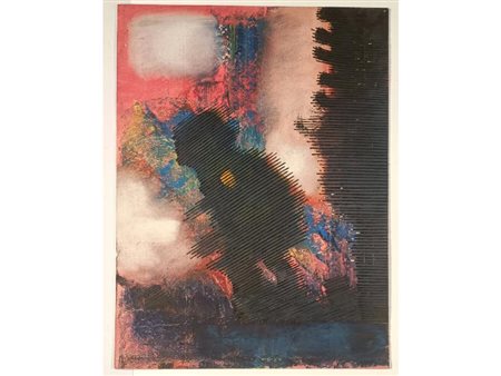 FIRMA INDECIFRATA N.D. ( -) 1900 Senza Titolo 1992 Olio su cartone...