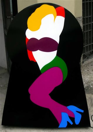 LODOLA MARCO Pavia (Pv) 1955 Pin up 2008 Perspex+neon 120,00x90,00x15,00...