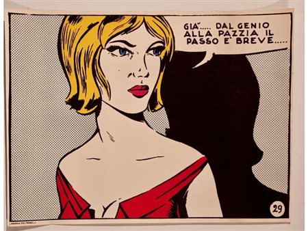 LICHTENSTEIN ROY Manhattan (Stati Uniti) 1923 Senza Titolo 1970 Stampa offset...