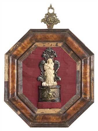 Arte del secolo XVIII-XIX. Composizione raffigurante l'Immacolata Concezione in