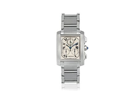 CARTIER PARIS  Modello: Tank Francaise Chrono ref