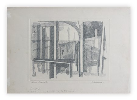 GIOVANNI KOROMPAY (1904-1988) - Officina