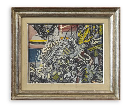 LUDOVICO MOSCONI (1928-1987) - Senza Titolo, 1966