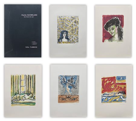 ORFEO TAMBURI (1910-1994) - Charles Baudelaire. Les fleurs du mal, 1978