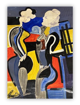 ALDO GENTILINI (1912-1982) - Senza Titolo