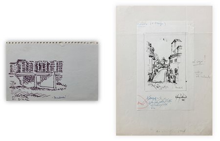 ORFEO TAMBURI (1910-1994) - Lotto unico di 2 opere
