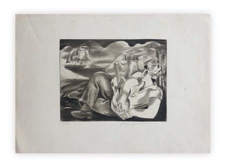 MICHEL FINGESTEN (1884-1943) - Senza Titolo, 1937