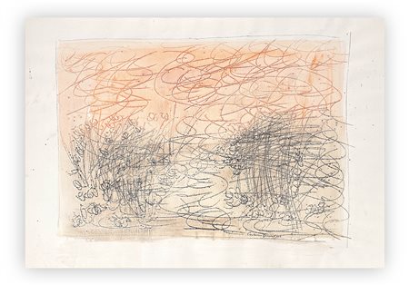 COSTANTINO GUENZI (1926-1989) - Senza Titolo, 1970