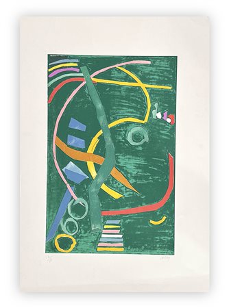 ANDRÉ LANSKOY (1902-1976) - Senza Titolo, 1974