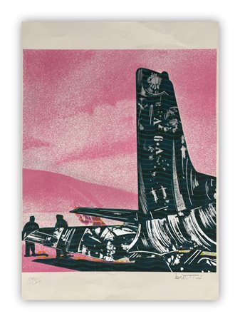 GIANNI BERTINI (1922-2010) - Senza Titolo, 1971