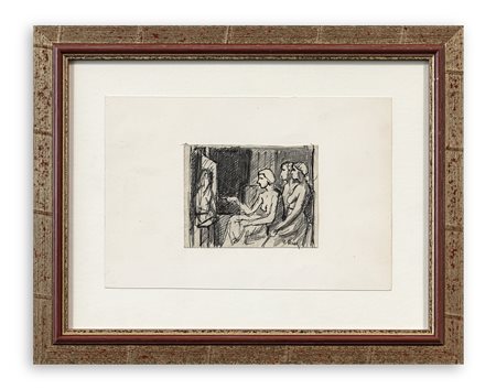 POMPEO BORRA (1898-1973) - Senza Titolo