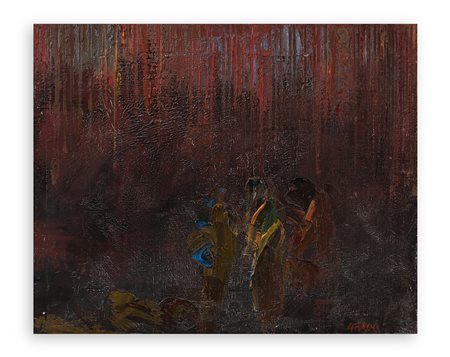 ROBERT CARROLL (1934-2016) - Summer rain