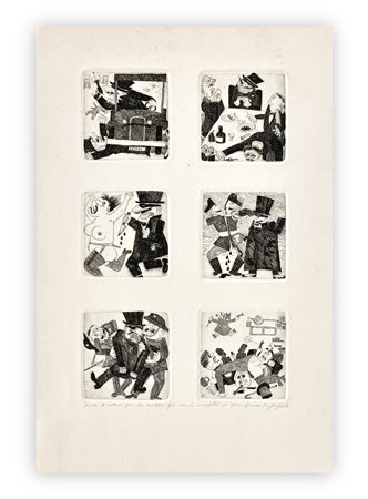 FRANZ BORGHESE (1941-2005) - Gli orrendi, 1976