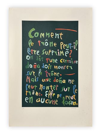 ANDRÉ LANSKOY (1902-1976) - Journal d'un fou
