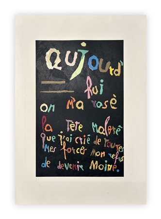 ANDRÉ LANSKOY (1902-1976) - Journal d'un fou
