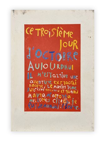 ANDRÉ LANSKOY (1902-1976) - Journal d'un fou