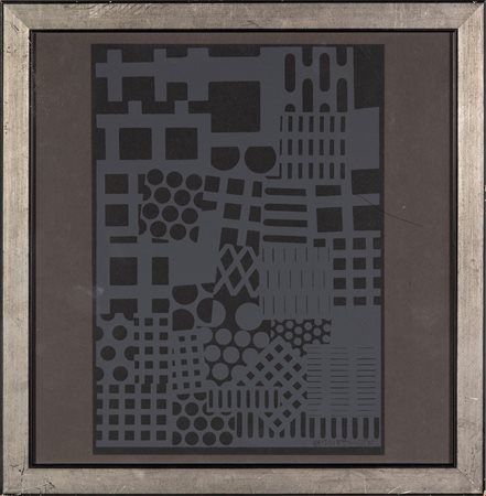 Hansjörg Mattmuller (1923 - 2006) 
Komposition 1959
Litografia su carta 30x21 cm