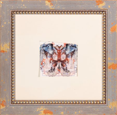 Buja Bingemer (Colonia, 1927 - 1989) 
Senza titolo 1965
Tempera su cartoncino 6x6 cm