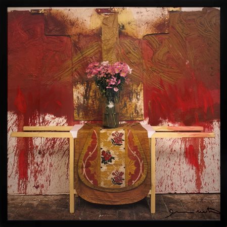 Hermann Nitsch  
Senza titolo 1993
Stampa offset a colori 66,8x67,5 cm