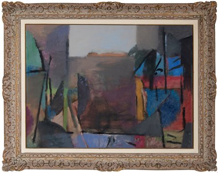Franco Beraldo  
Composizione 2004
Olio su tela 60x80