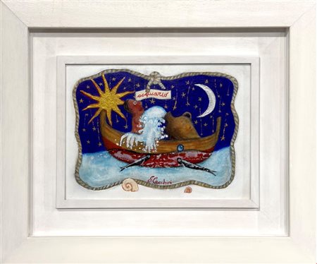 Giovanni  Cecchini  
Acquario 2022
Acriico su cartone telato 18x24 cm