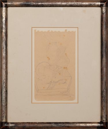 Gino Severini  
Senza titolo 1930 ca
Lapis su carta 18x10 cm