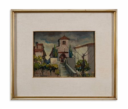 FAVERO WELDA (1919 - 1979) - SCENA DI VERBANIA.