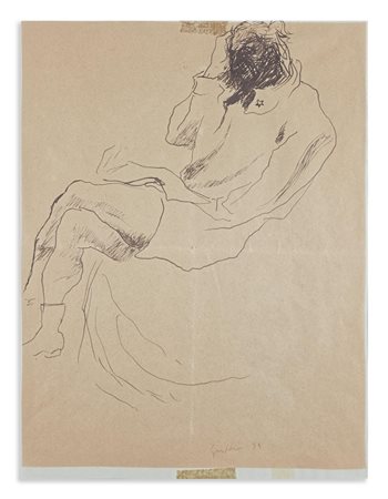 GUTTUSO RENATO (1912 - 1987) - SENZA TITOLO.