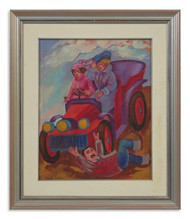 ROMANO DANIELA (1947 - 2009) - DONNE AL VOLANTE PERICOLO COSTANTE.