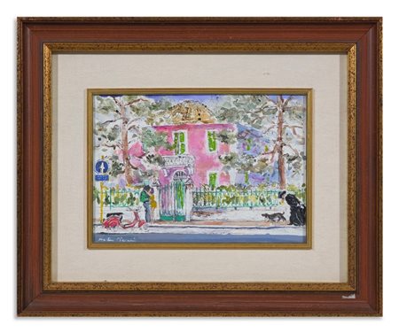 PIACESI WALTER (1929 - 2022) - VILLINO DI PERIFERIA.