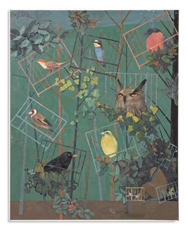 MAGRI PAOLO TILLI (1923 - 1999) - IL SOGNO DEL CACCIATORE.