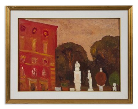 QUAGLIA CARLO (1903 - 1970) - VILLA BORGHESE.
