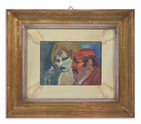 MACCARI MINO (1898 - 1989) - AL BAR.