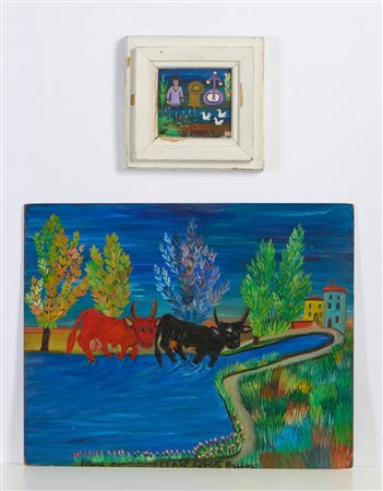 ROVESTI BRUNO (1907 - 1987) - LOTTO COMPOSTO DA N. 2 OPERE.