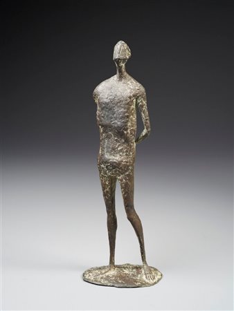 MANDELLI CARLO (1912 - 1975) - UOMO CHE GUARDA IN CIELO.