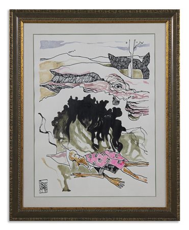 PEROTTO UMBERTO (n. 1945) - PINOCCHIO E LA BALENA.