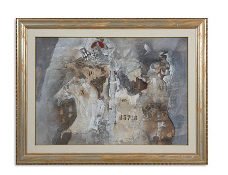 AMBROSI ROMILDO (n. 1965) - BATTAGLIA - RESTAURO INSOLUTO.