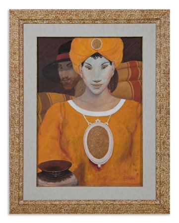 CIVITARESE GOFFREDO (n. 1936) - PREDOMINANTE ARANCIO.