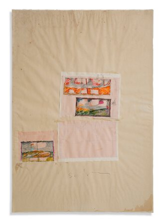 SCHIFANO MARIO (1934 - 1998) - SENZA TITOLO .
