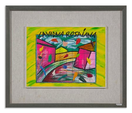DONZELLI BRUNO (n. 1941) - LAVAGNA ROSAIANA.