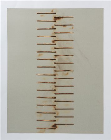 AUBERTIN BERNARD (1934 - 2015) - DESSIN DE FEU.
