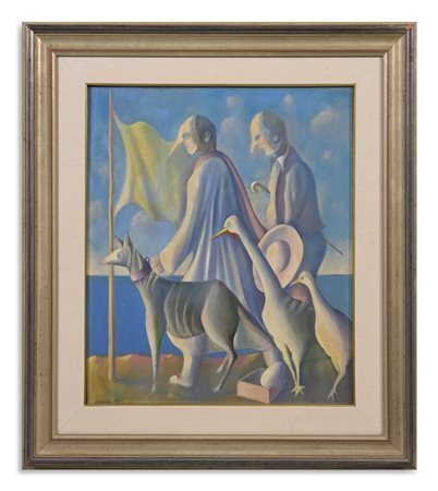 DE CHIARA ANTONIO (n. 1968) - PASSEGGIATA AL MARE.
