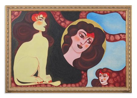 ZUNINO-GUGA RENATA (1947 - 2023) - AUTORITRATTO OVVERO HOTEL LISBONA 2 .