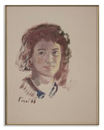 POZZI ENNIO (1893 - 1972) - RITRATTO.