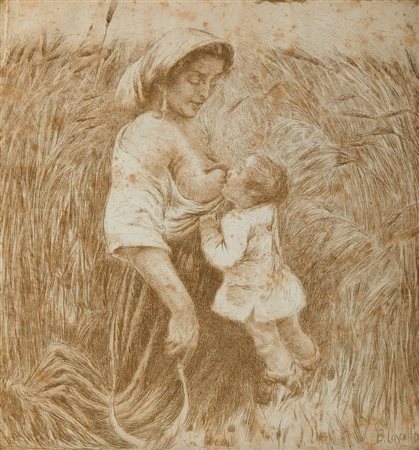 CASCELLA BASILIO (1860 - 1950) - LE SPIGHE .