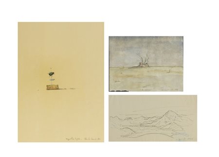 BONICHI CLAUDIO (1943 - 2016) - LOTTO COMPOSTO DA N. 3 DISEGNI.