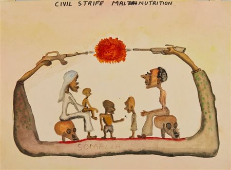 WANJAU PETER (n. 1968) - CIVIL STRIFE MALNUTRITION.