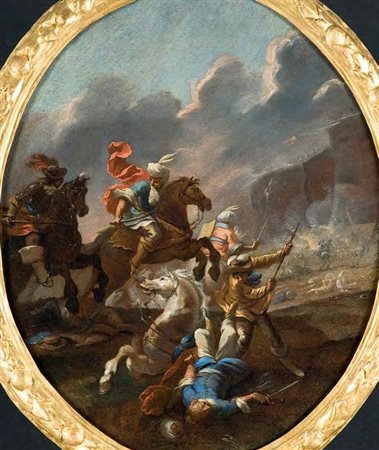Francesco Simonini Parma 1686 – 1766 A) BATTAGLIA TRA TURCHI E CRISTIANI B)...
